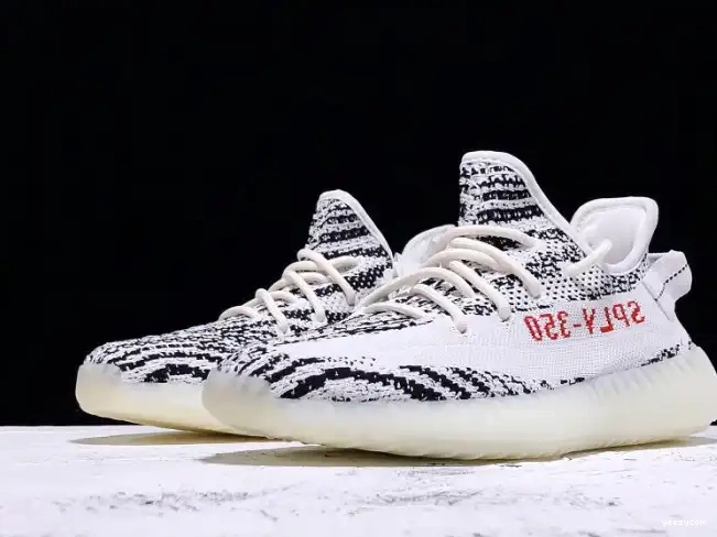 Boost Black Zebra V2 Yeezy White 350 Adidas CP9654 0526